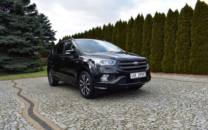 Ford Kuga cena 73500 przebieg: 118357, rok produkcji 2018 z Stoczek Łukowski małe 781